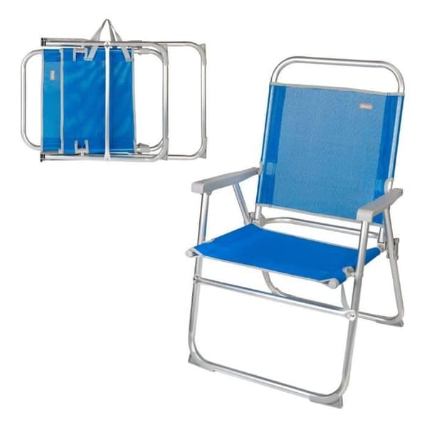 Strandstol - Aktive Beach - Fällbar - Aluminium - 57x51x89 cm - Bekväm och lätt