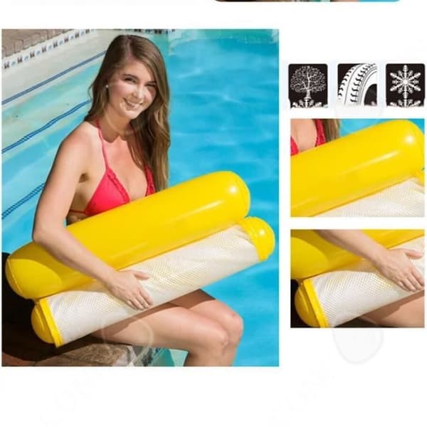 CONFO® Vuxen Viltstol Soffa Flytande Rad Vuxen Pool Uppblåsbar Flytande Säng Flytkudde N Luftsäng