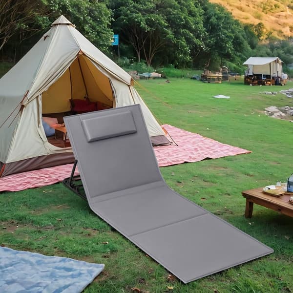 Strandstol- vikbar camping och solstol, lätt