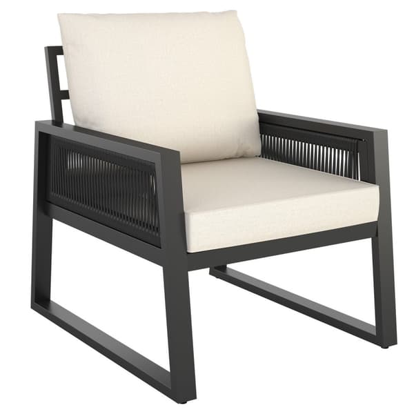 Loungeset Captive i rep-design - Set 3 (2 x fåtölj)