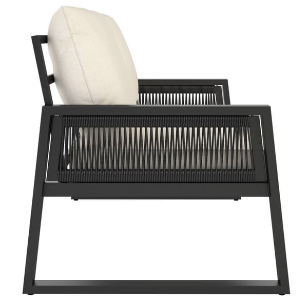 Loungeset Captive i rep-design - Set 3 (2 x fåtölj)