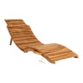 Miniatyrbillede 1 af 8: Solstol, Arrieta, 160x50x25 cm, Naturfarvet