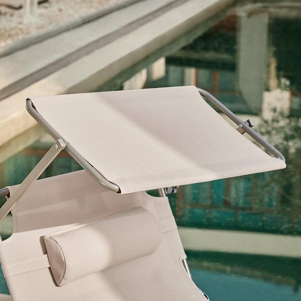 Utomhus Hopfällbar Bärbar Liggstol, OGS48-MIx2, 195x63x90 cm, Blandade Färger
