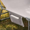 Miniatyrbillede 5 af 5: Outdoor Foldbar Bærbar Liggestol, OGS48-MI, 195x63x90 cm, Grå