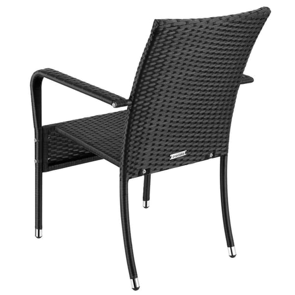 Havestol Girona, stabelbar, belastning 120 kg - Sæt med 8 stk.