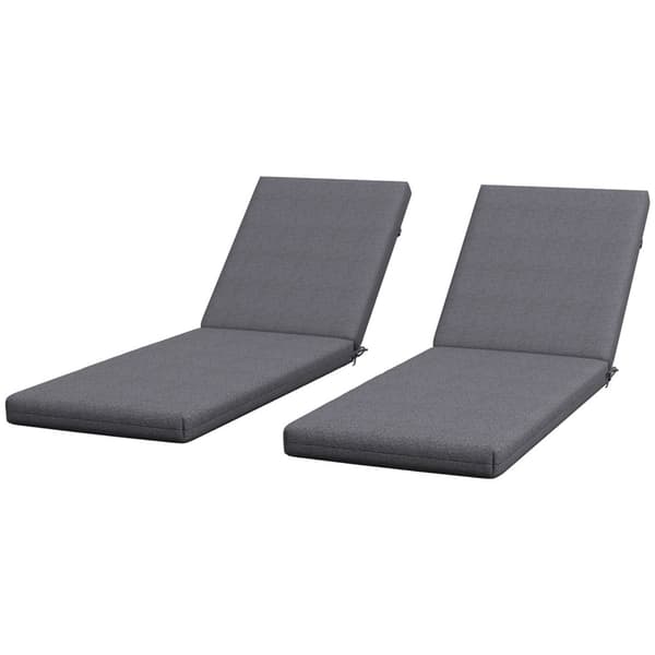 Rootz 2 -bitar Set Doll Chair Madrasses - Sittkuddar - Solstolkuddar - Tjock skumkomfort - 190,5 cm x 58,4 cm x 7cm