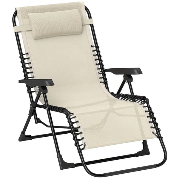 Rootz fällbar solstol - Garden Recliner - Strandstol - 5 -faldig justerbar - 90 cm x 65 cm x 112 cm