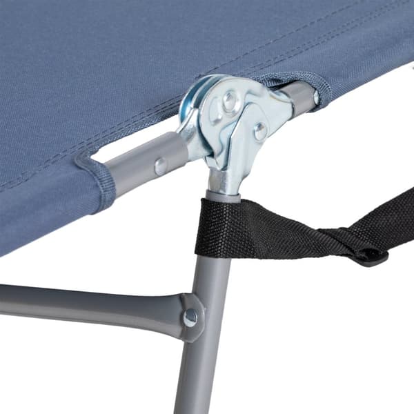 Rootz Garden Doll Chair - Sun Lounger - Massagestol - vadderad ansiktsöppning - Blå - 185 cm x 55 cm x 29 cm