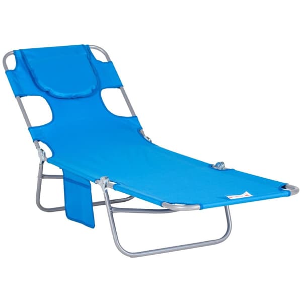 Rootz Garden Lying Doll Chair - Paradise Sun Lounger - Reclining Chair - Justerbar komfort - 185 cm x 55 cm x 29 cm
