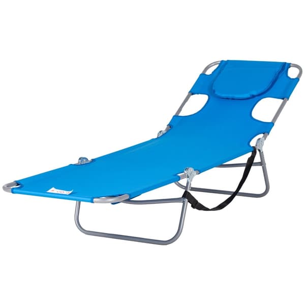 Rootz Garden Lying Doll Chair - Paradise Sun Lounger - Reclining Chair - Justerbar komfort - 185 cm x 55 cm x 29 cm