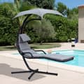 Miniatyrbild 4 av 9: Rootz Hanging Lounger Schwingliege - Hollywood Swing - Garden Lounger - Ergonomisk komfort - 190 cm x 115 cm x 190 cm