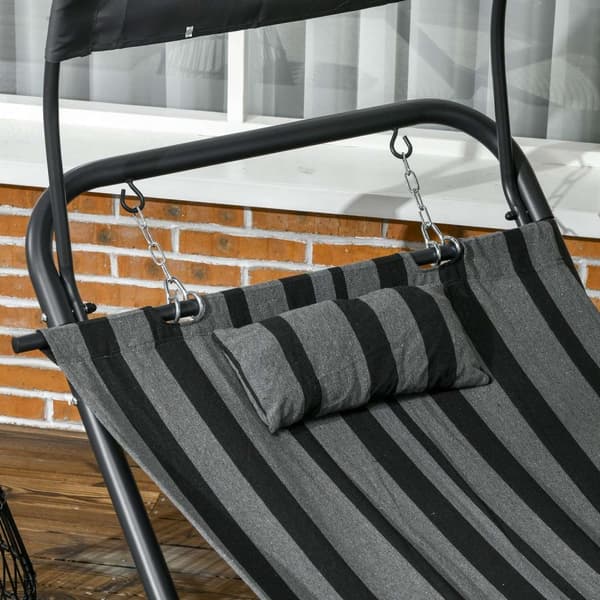 Rootz Sunbathing Lounger - riippumatossa sänky - ulkoilmakappale - UV -suoja, helppo liikkuvuus - 240L x 92b x 148H cm