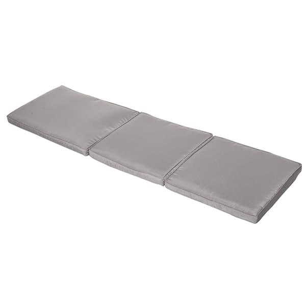 Rootz Sun Lounger -kannen tuoli - lepotuoli - ulkotuoli - 5 säädettävää asentoa - irrotettava kansi - 207cm x 70cm x 70cm