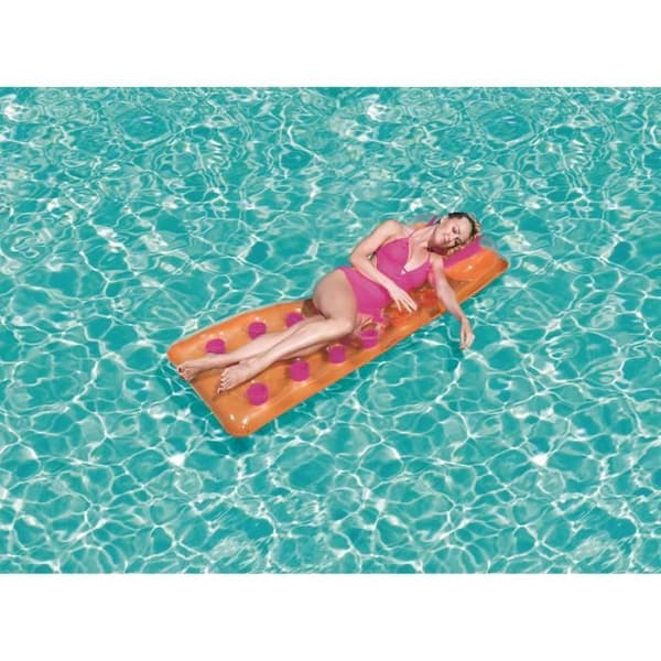 BESTWAY luftmadrass - 188 x 71 cm - 3 färger (slumpmässigt)