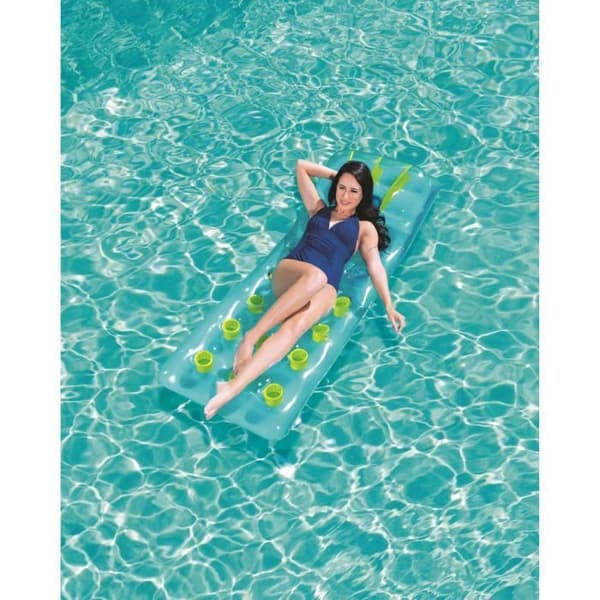 BESTWAY luftmadrass - 188 x 71 cm - 3 färger (slumpmässigt)