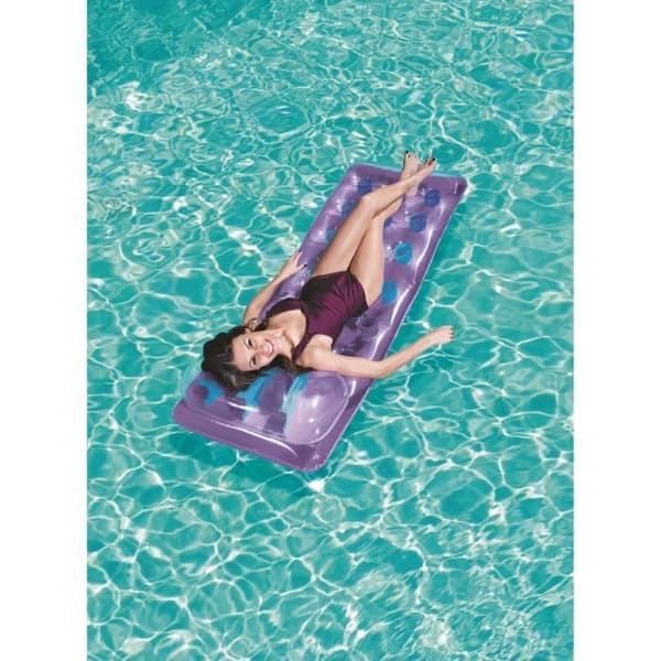 BESTWAY luftmadrass - 188 x 71 cm - 3 färger (slumpmässigt)