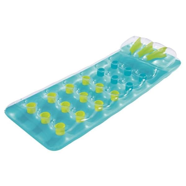 BESTWAY luftmadrass - 188 x 71 cm - 3 färger (slumpmässigt)