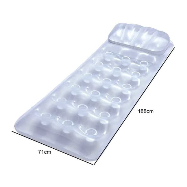 Pool inflatable mattress - BESTWAY - Grey