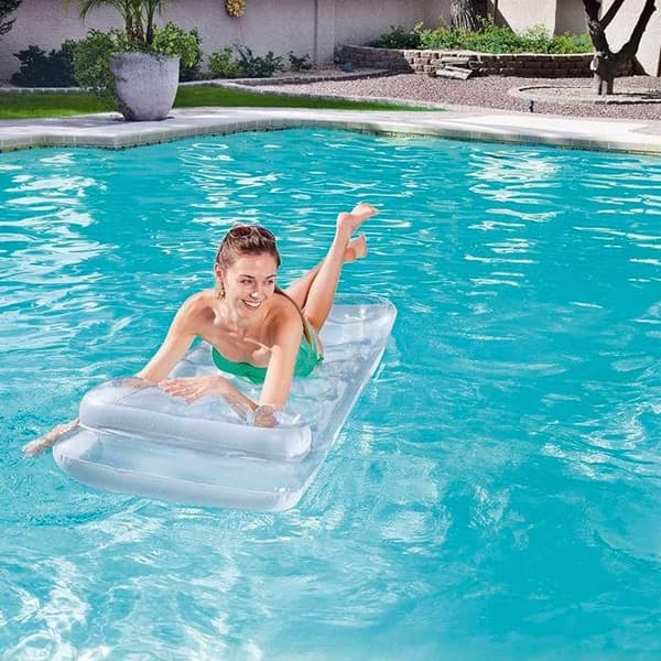 Pool inflatable mattress - BESTWAY - Grey