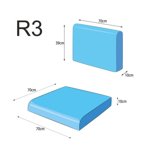 Hobbygarden - R3 NELGRF4 - R3 NEL OREILLER GRAPHIT