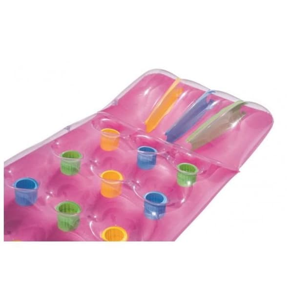 Uppblåsbar madrass - Fashion Lounge - 188 x 71 cm - Random color Multicolor