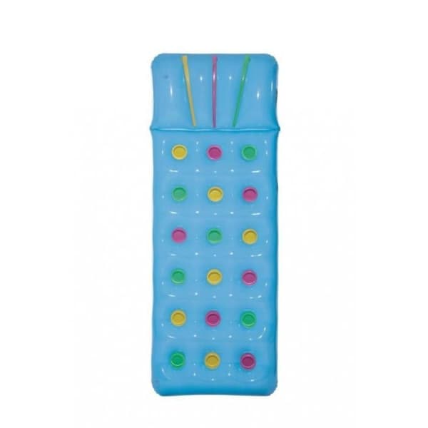 Uppblåsbar madrass - Fashion Lounge - 188 x 71 cm - Random color Multicolor
