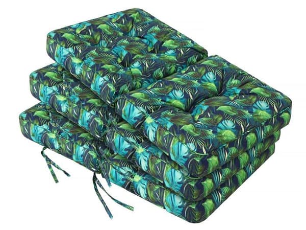 Hobbygarden - V18NLI13 - 3x60 cm OREILLER VENUS 3D BLÅA BLAD