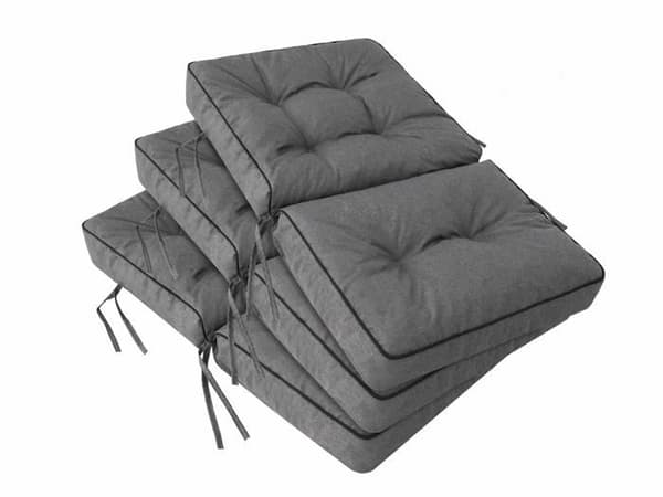 Hobbygarden - V15GRE3 - 3 st 50x50 cm OREILLER VENUS GRAPHITE EKOLEN
