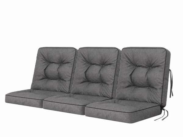 Hobbygarden - V15GRE3 - 3 st 50x50 cm OREILLER VENUS GRAPHITE EKOLEN