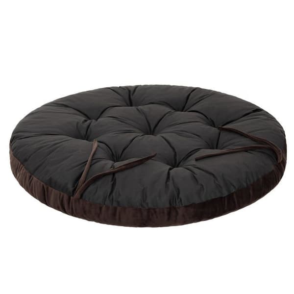 Hobbygarden - SDHBRA3 - OREILLER CIGOGNE GRANDE MAISON BRUN