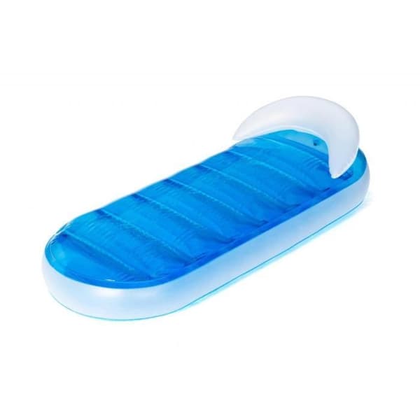 Luftmadrass vid poolen - BESTWAY - Blå - 1,81 x 0,87 m - 90 kg