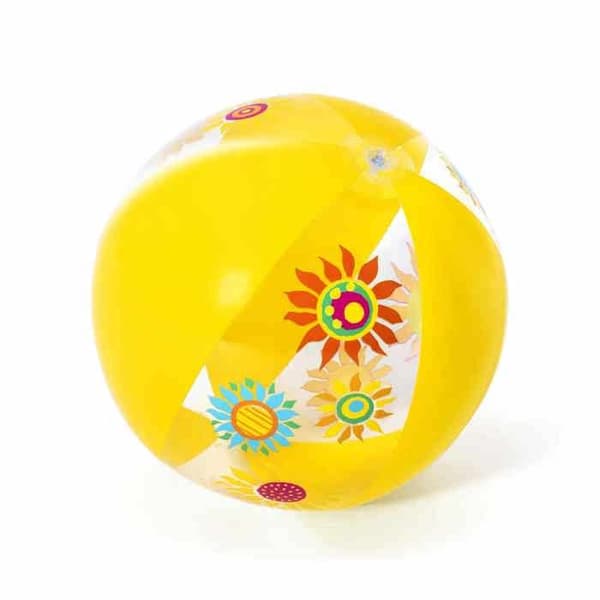Uppblåsbar badboll - BESTWAY - Designermodell - 51 cm - Slitstark PVC - Diverse