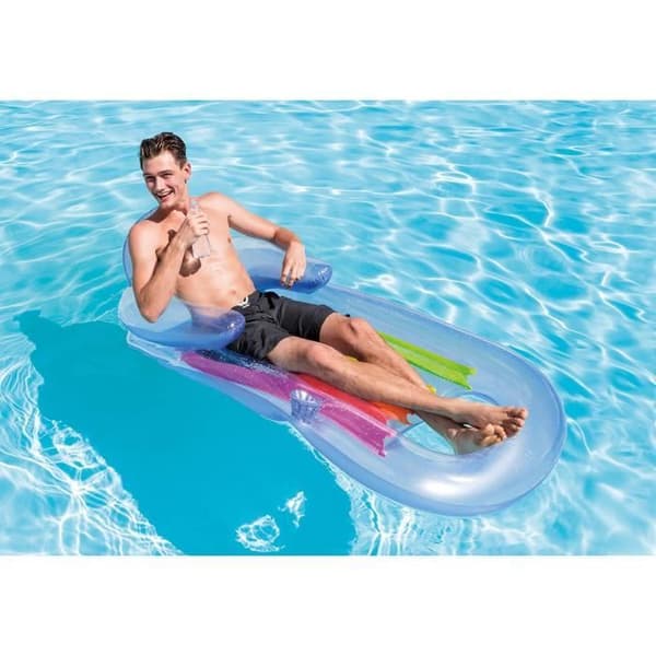 INTEX Uppblåsbar madrasspoolstol King Cool