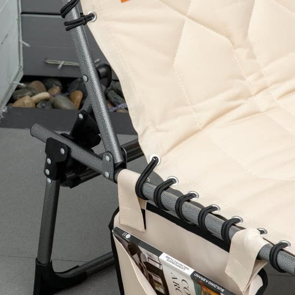Solstol, 188x57x30 cm, Beige
