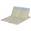 Pikkukuva 1 / 9: Rantamatto, 2 kpl taitettava rantatuoli tyynyllä, 124x53 cm, Beige