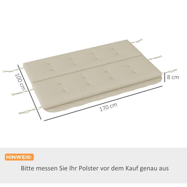 Gungdyna Set, 170x100x8 cm, Beige