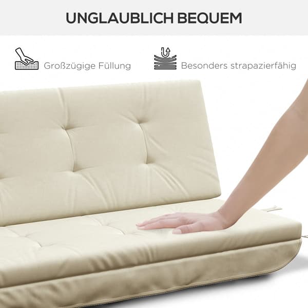 Gungdyna Set, 170x100x8 cm, Beige