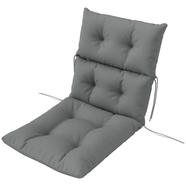 Sittkudde, 115x56x10 cm, Ljusgrå