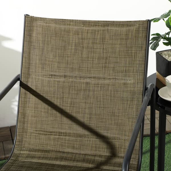 Altan Stole, 2-Styk Sæt med Armlæn, 54x66.5x88 cm, Brun
