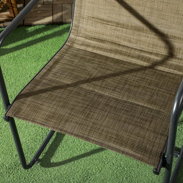 Altan Stole, 2-Styk Sæt med Armlæn, 54x66.5x88 cm, Brun