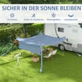 Miniatyrbillede 4 af 9: Solsejl Tag, 300x300x200 cm, Blå