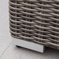 Miniatyrbild 9 av 9: Solstol, Poly-Rattan, 60x195x86 cm, Grå