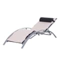 Miniatyrbillede 9 af 9: Solstol, 170x64x82 cm, Creme Hvid