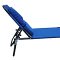 Miniatyrbillede 8 af 9: Solstol, 190x56x28 cm, Blå