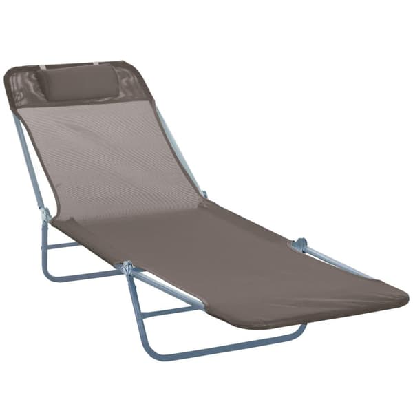 Solstol, 182x56x24.5 cm, Brun