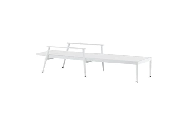 FURNLUX SOLSTOL FÖR UTOMHUSBRUK VIT 68CM