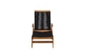 Pikkukuva 3 / 8: FURNLUX ULKONA AURINKOTUOLI LITTLE JOHN BLACK & ACACIA 73CM