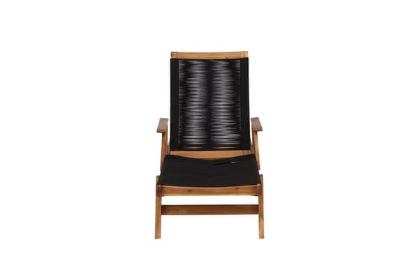 FURNLUX ULKONA AURINKOTUOLI LITTLE JOHN BLACK & ACACIA 73CM