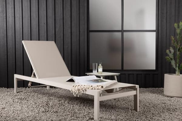 FURNLUX SOLSTOL FÖR UTOMHUSBRUK COPACABANA BEIGE 60CM