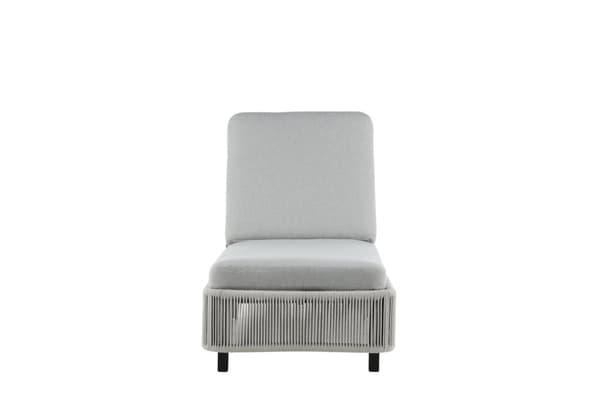 FURNLUX SOLSTOL FÖR UTOMHUSBRUK VIRYA GRÅ & SVART 75CM